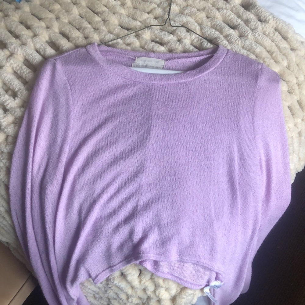 Urban Outfitters Tanner Tie Back Sweater Cropped - Picture 4 of 4